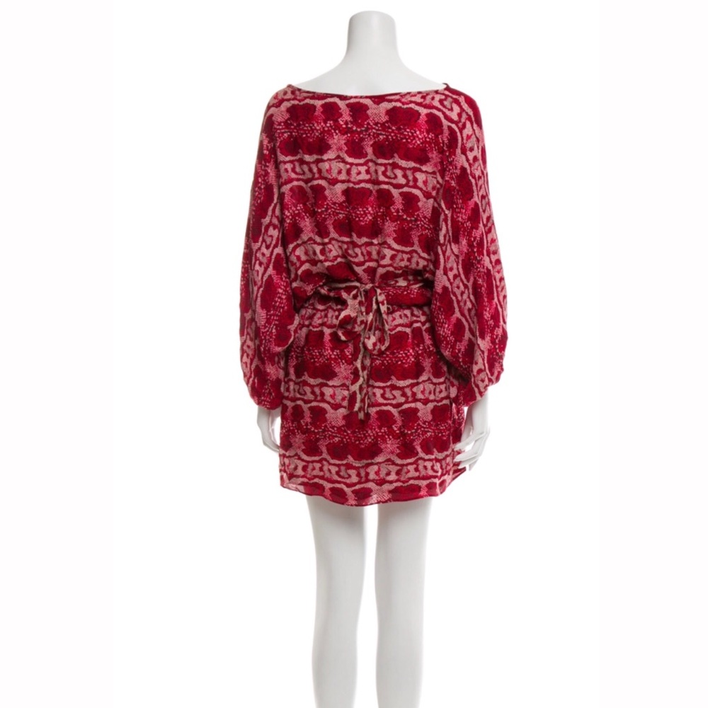Gorgeous Parker 100% silk crocodile mini dress! - Picture 2 of 7